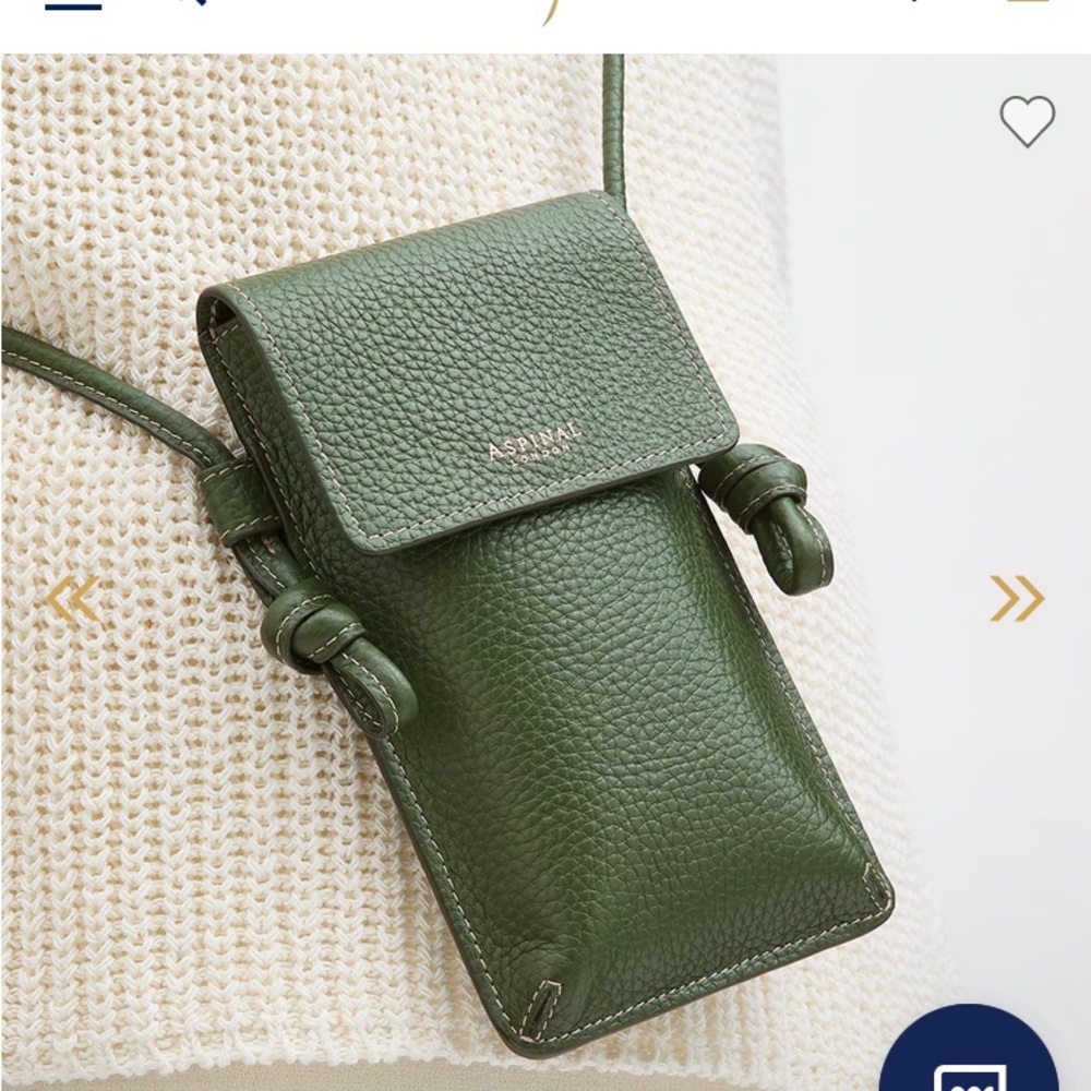 Aspinal of London Ella Cell Phone Bag